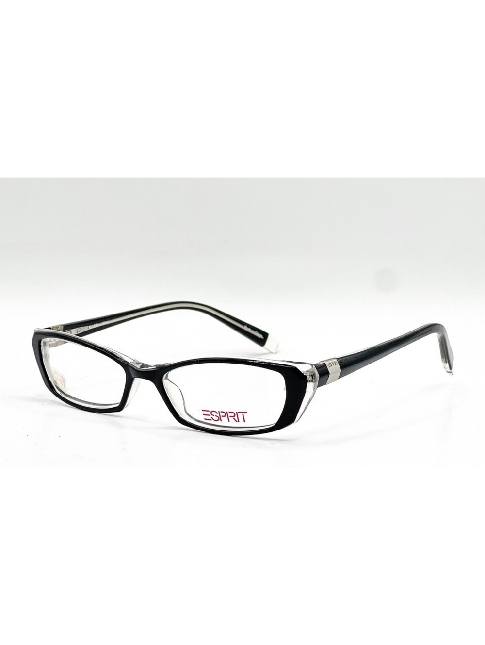 Esprit Et17364 538 Black Red Authentic Eyeglasses 48-15-135